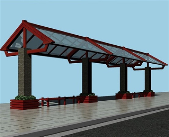 公交候車(chē)亭1